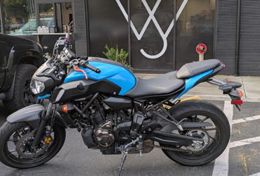 2019 YAMAHA MT-07 motorcycle for rent near Seattle, WA