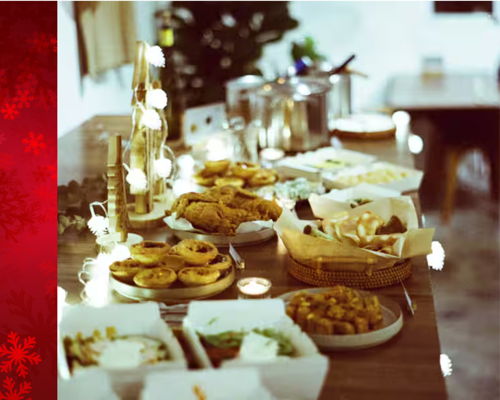 Cooking classes Assisi: Online Course: Edible Christmas Centerpieces