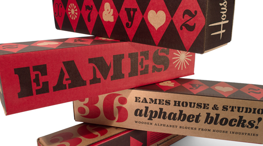 Eames Alphabet Blocks by House Industries
