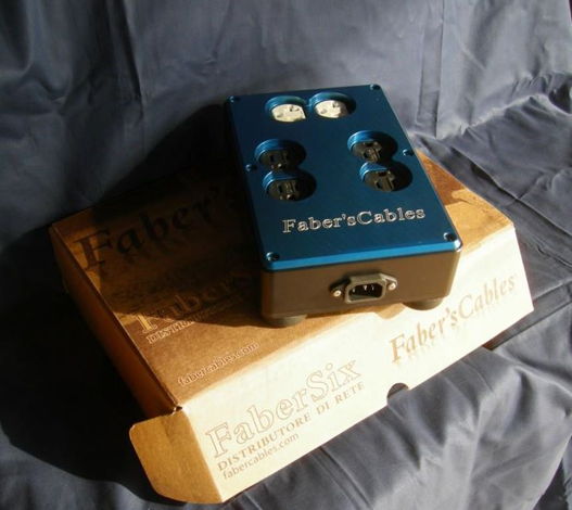 Faber's Cables' Faber Six High End Power Distributor