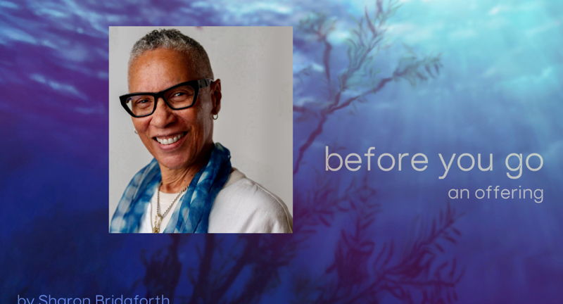 Queer South(s) 2026 Presents: before you go: An Offering with Sharon Bridgforth