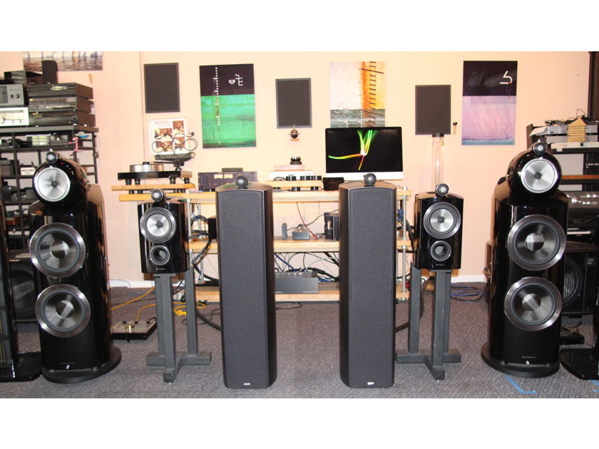 B&W (Bowers & Wilkins) Nautilus 803 Great Floor Stand Spks !Description Give a boost to your mus