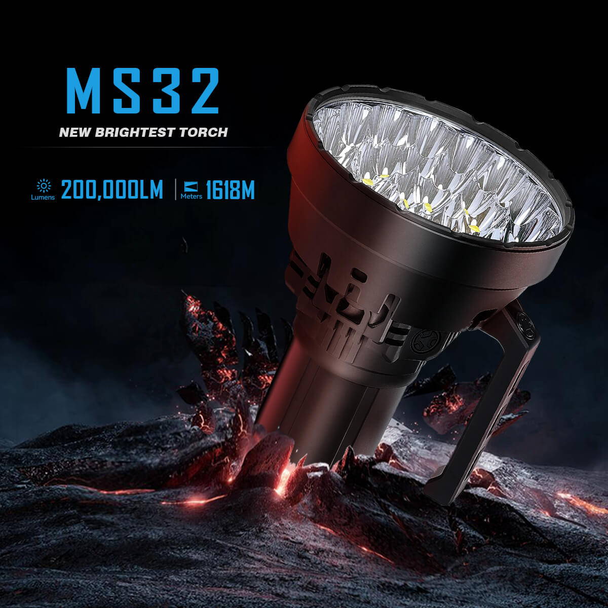 The MS32 the brightest torch