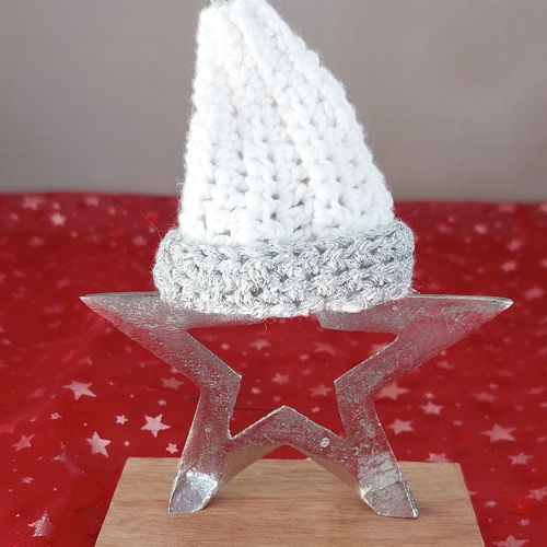 Haakpatroon Mini kerstmuts