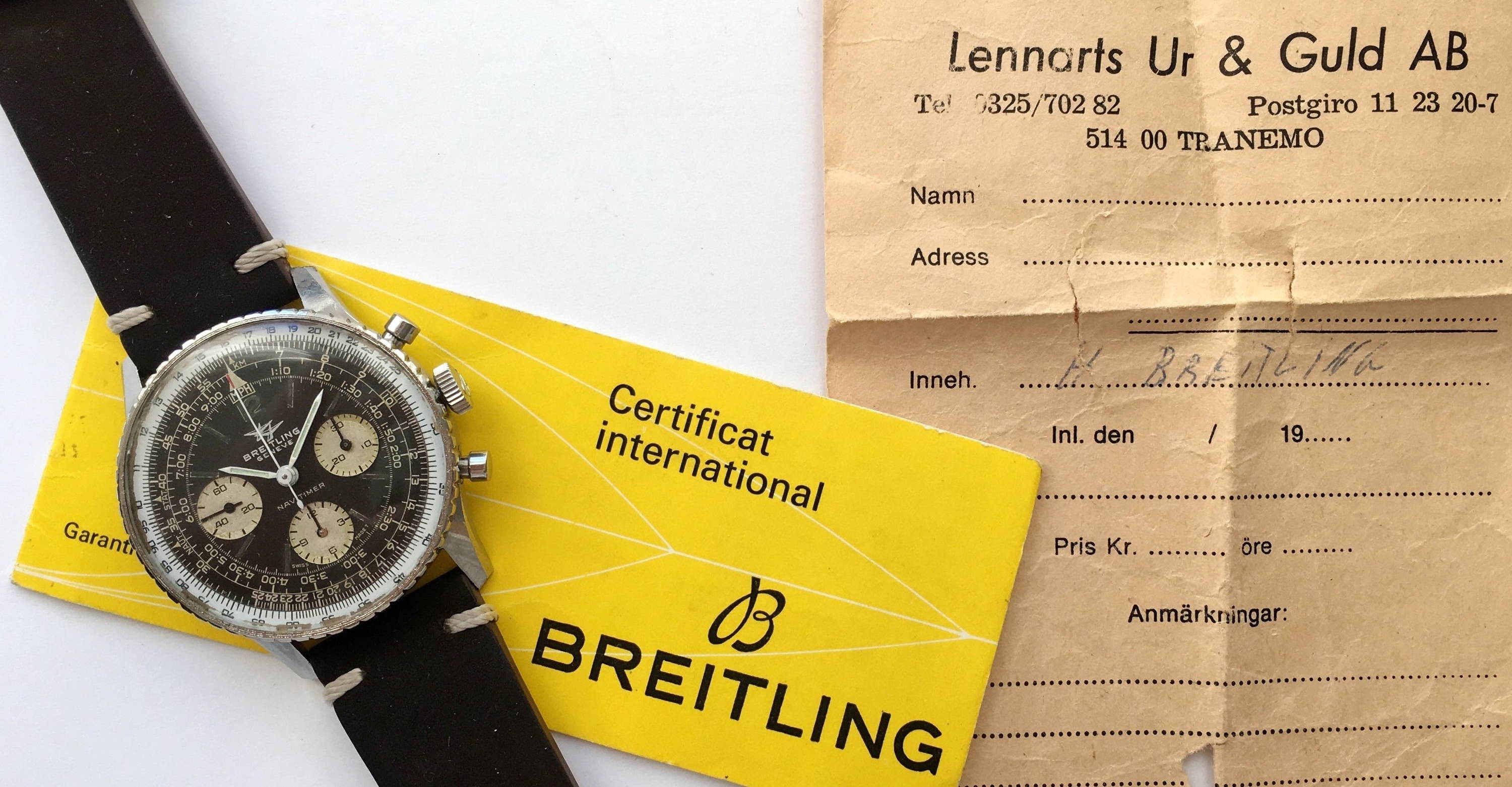 Comment identifier une fausse montre Breitling ?
