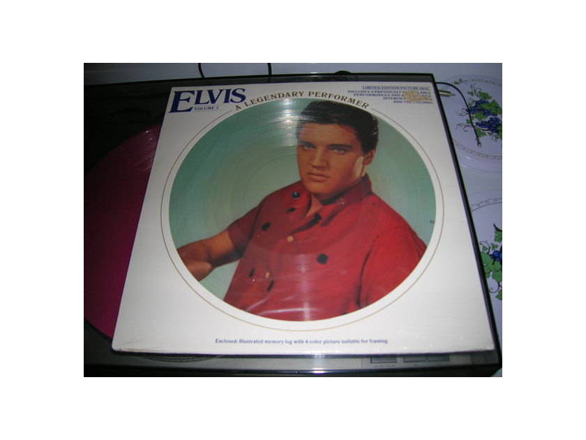 Elvis Presley- A - Legendary Performer- sealed picture disc-1978