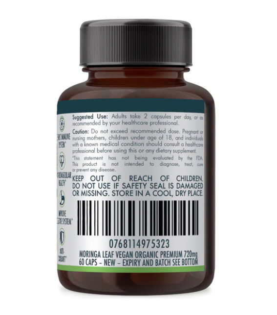 VALUE BUNDLE: Organic Pure Moringa Leaf Capsules - Image 7