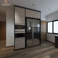 closer-creative-solutions-contemporary-modern-malaysia-selangor-dry-kitchen-wet-kitchen-3d-drawing