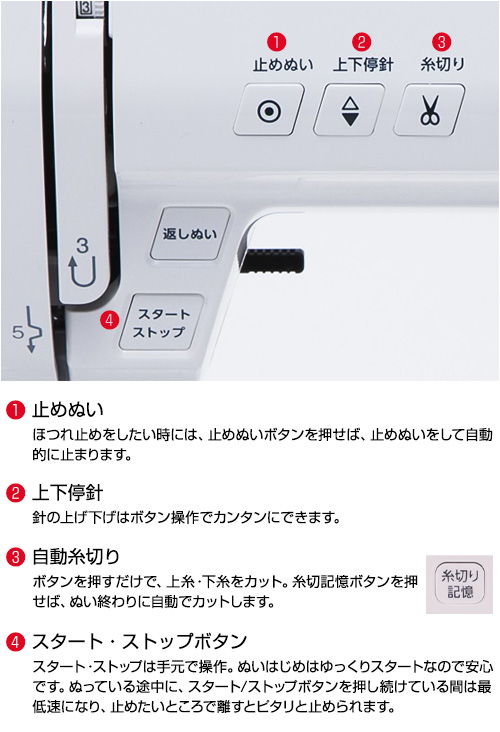 各ボタンについて