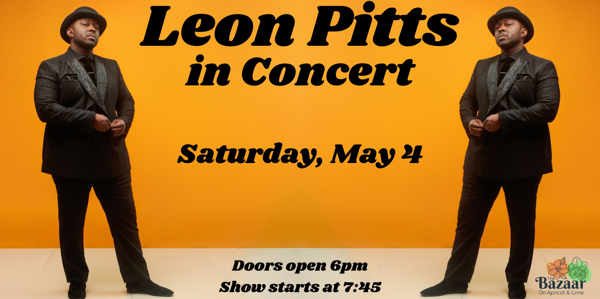Leon Pitts in Concert promotional image