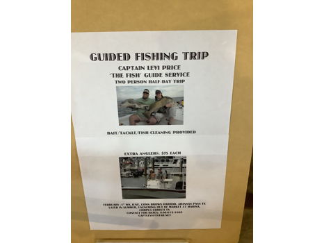 Guided fishing trip with Levi Price