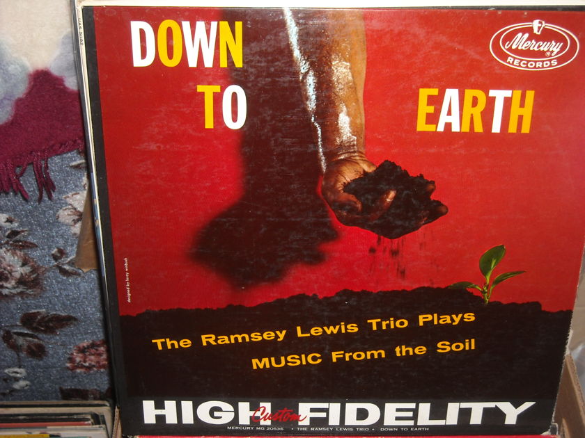 (lec) Ramsey Lewis Trio Plays - Music From The Soil Mercury  LP  (c)