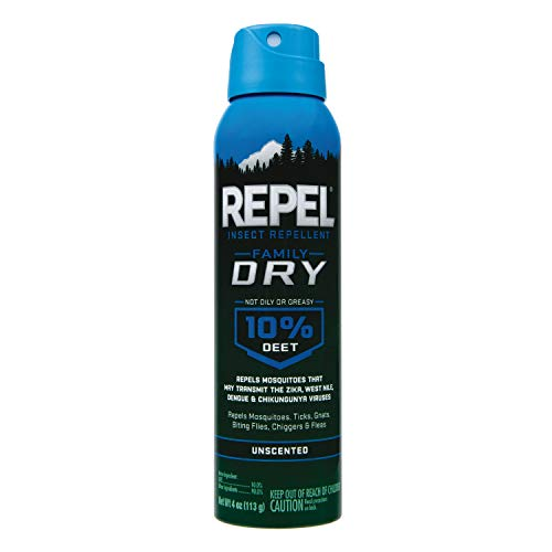 Thermacell Radius Zone Gen 2.0 vs Repel Insect Repellent Family Dry Slant