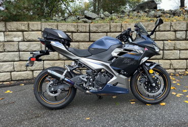 2023 KAWASAKI NINJA 400 ABS motorcycle for rent near Millville, NJ