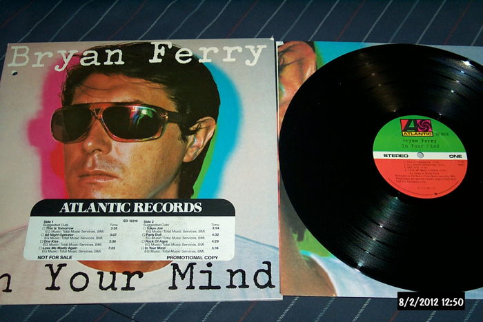 Bryan Ferry(Roxy Music) - In Your Mind LP NM