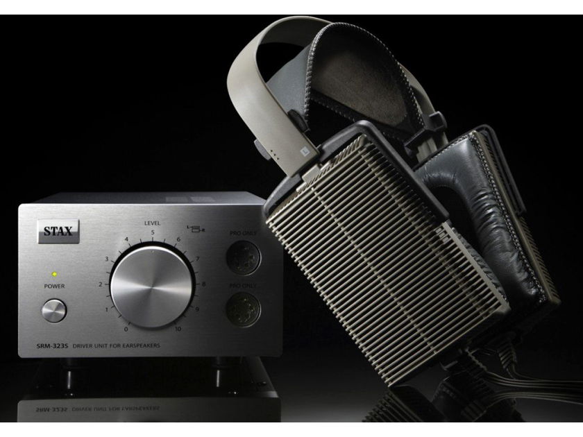 STAX SRS-3170 Electrostatic Earspeaker Headphone System: New-in-Box; Full Warranty; 33% Off