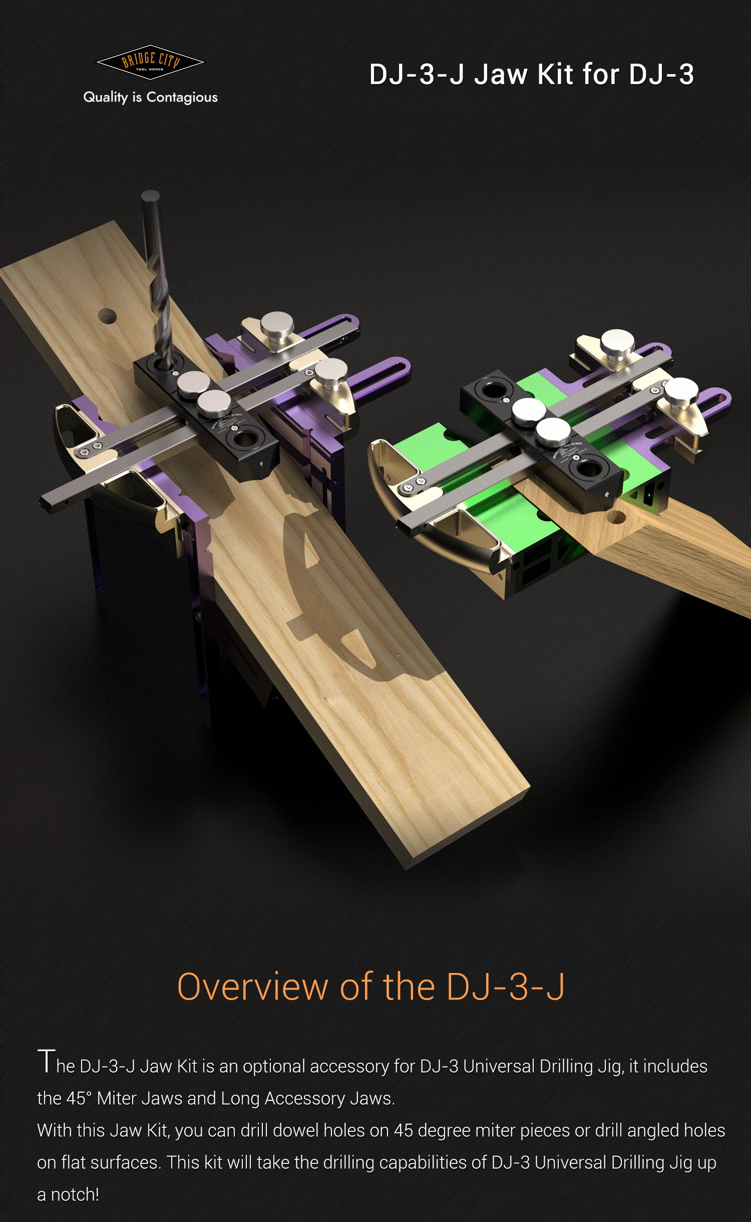 DJ-3-J Jaw Kit for DJ-3 – Bridge City Tool Works