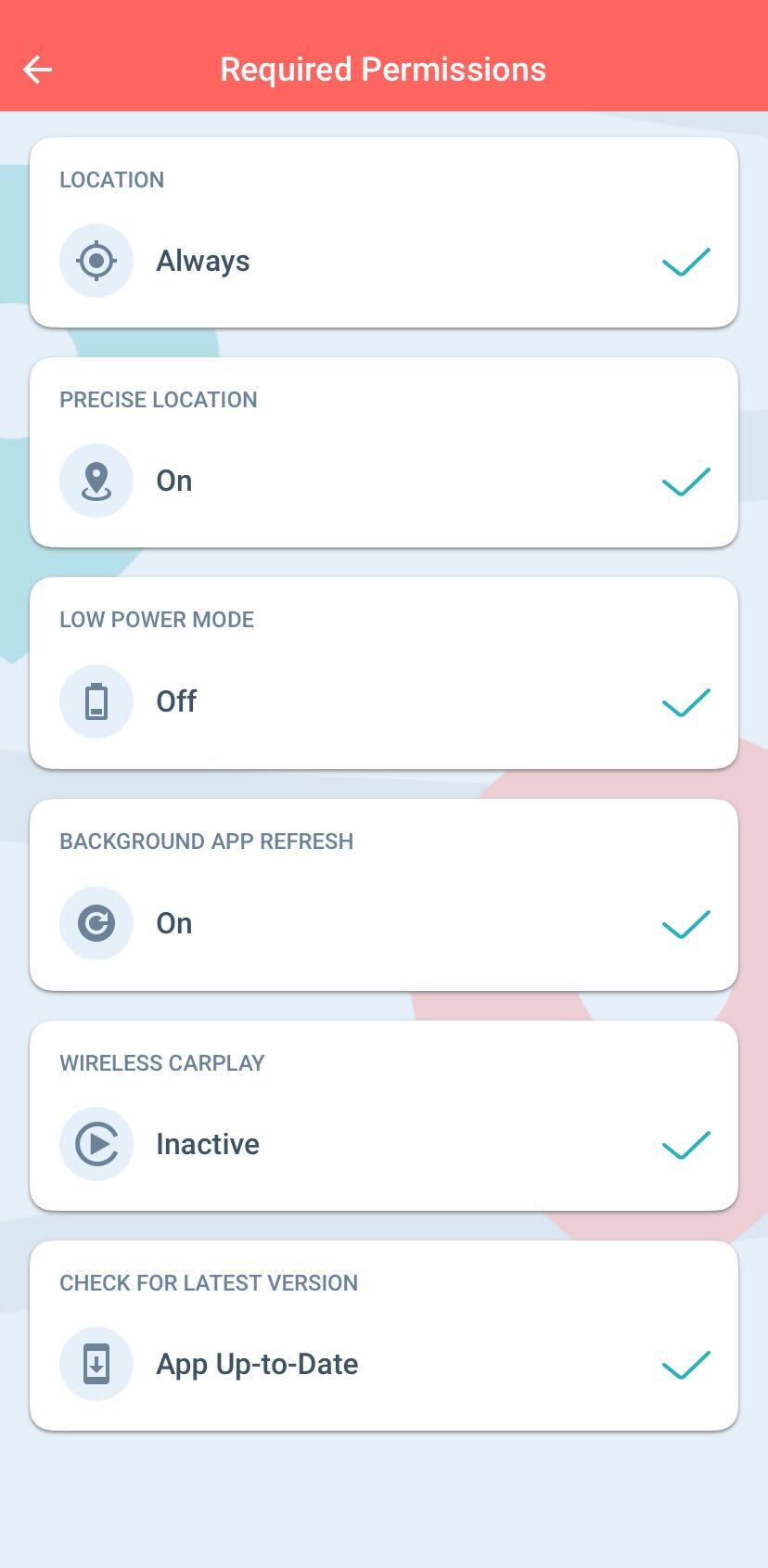 trip recording permissions
