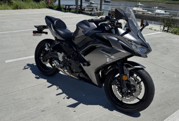 2021 KAWASAKI NINJA 650 motorcycle for rent near Quincy, MA
