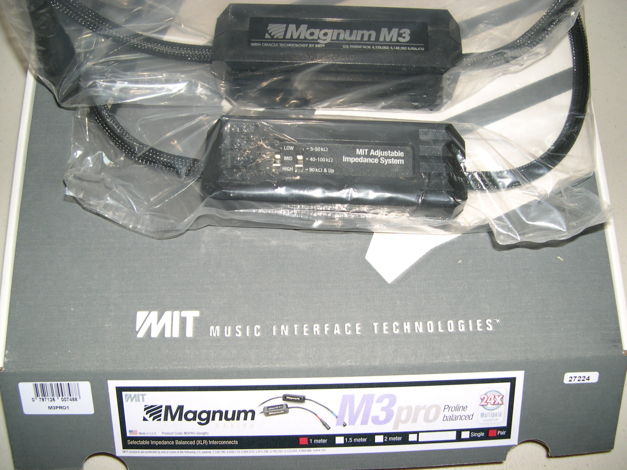 MIT Magnum M3 Proline XLR 2m Pr new-in-bx lifetime wrnt...