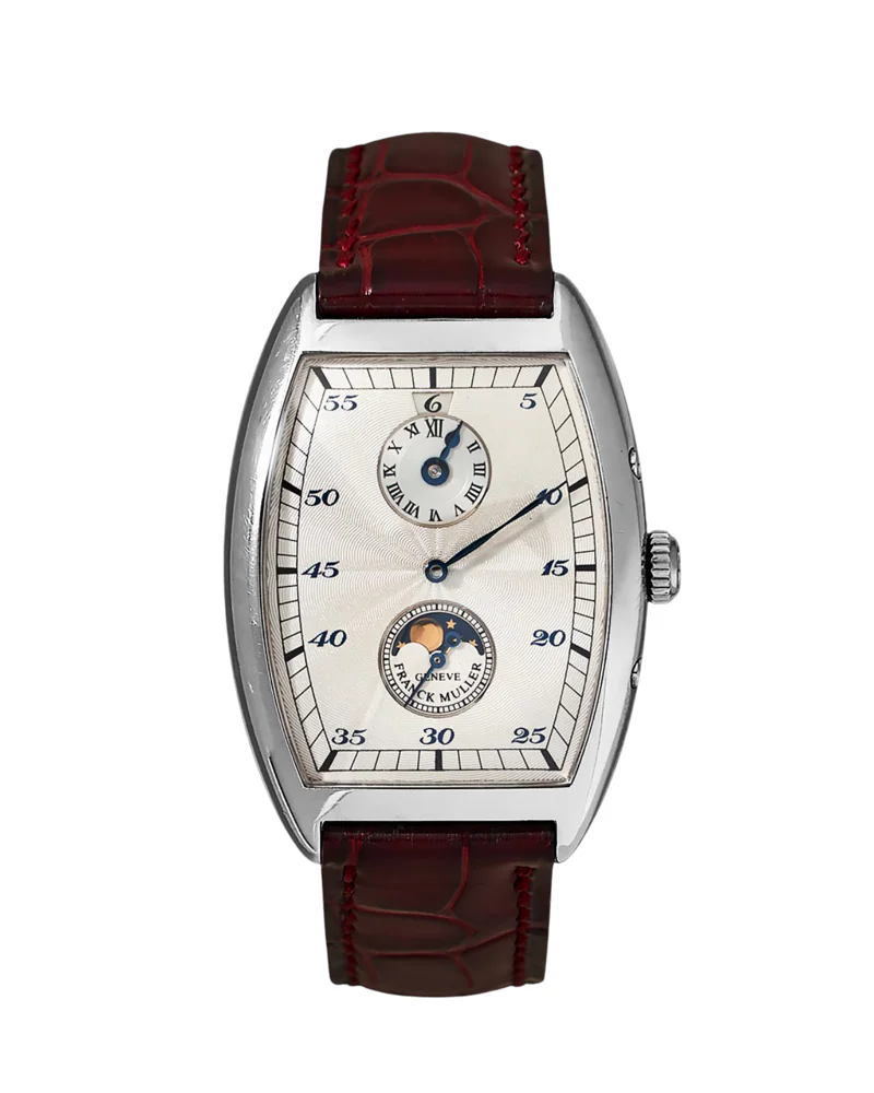 Franck Muller Curvex Moon Phase Indicator Platinum