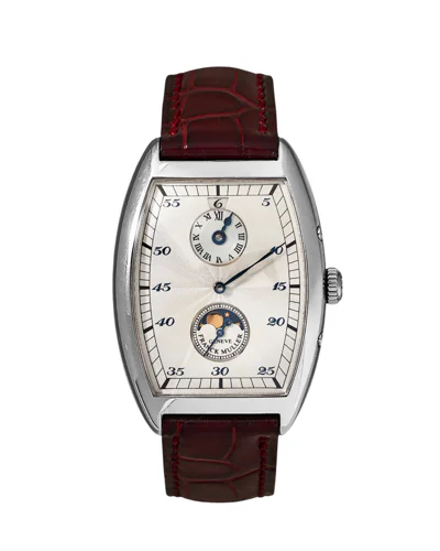 Franck Muller Cintrée Curvex Curvex Moon Phase Indicator Platinum