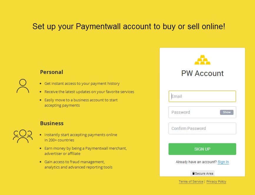 Paymentwall - плагин для платежной системы Virtuemart