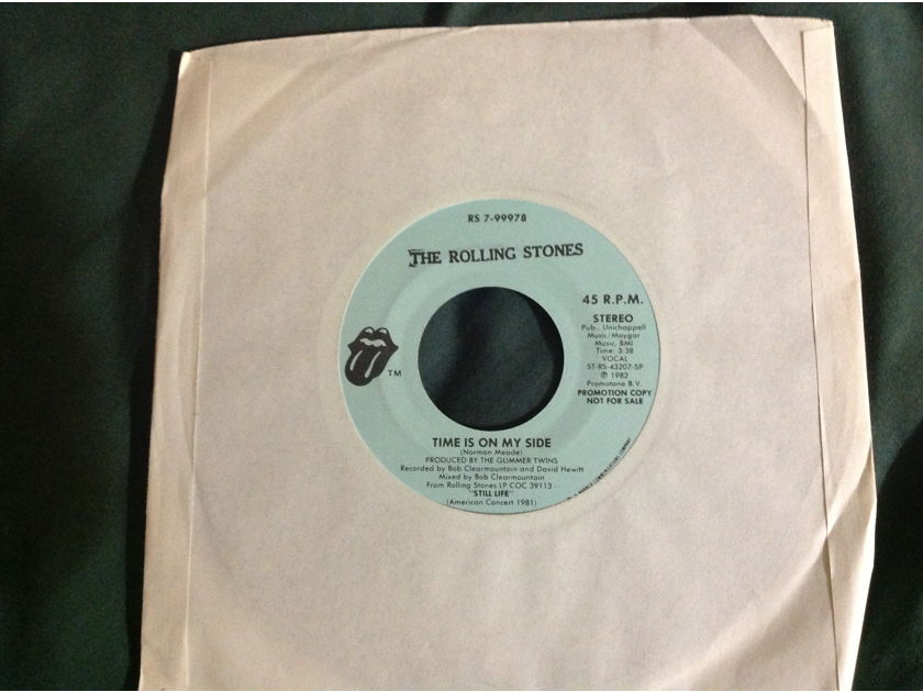 Rolling Stones - Time Is On My Side Rolling Stones Records Promo 45 Single Vinyl NM