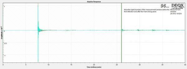 Outdoor measurement - impulse response