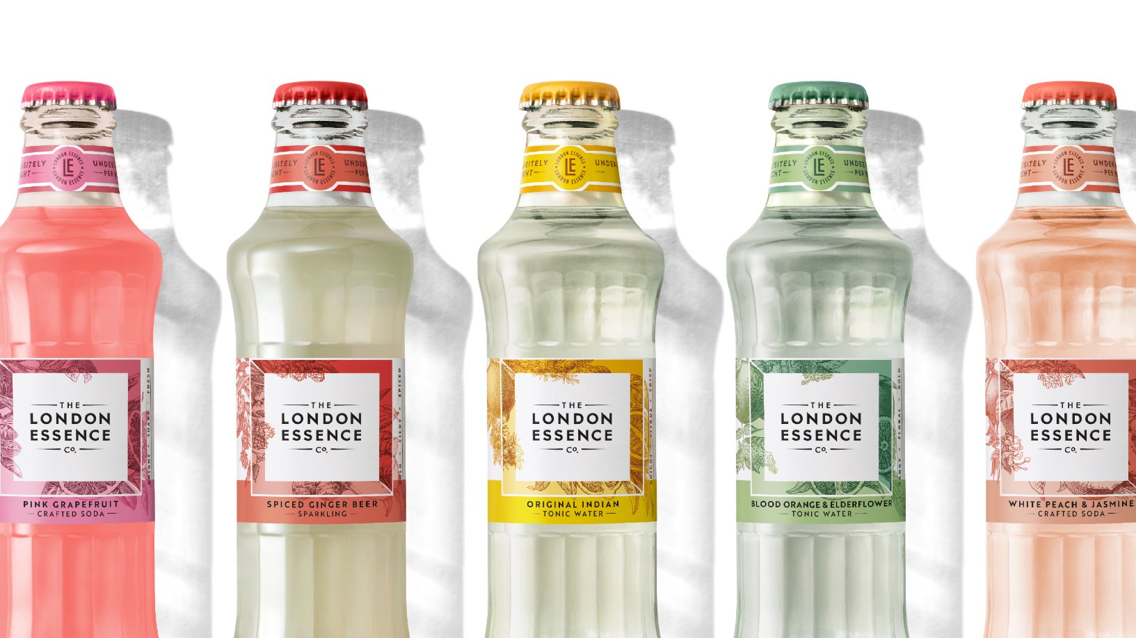 London Essence’s Mixed Drinks Look Fresher Than Ever with a New Look