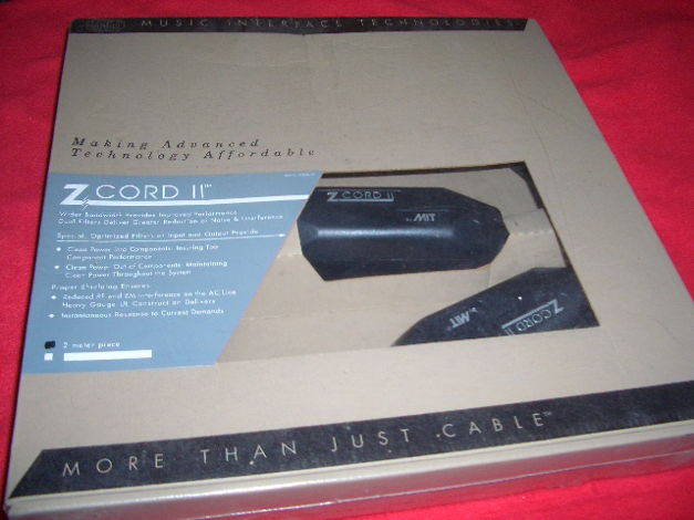 MIT Z-Cord II New In Box 2 meter 15a power cord