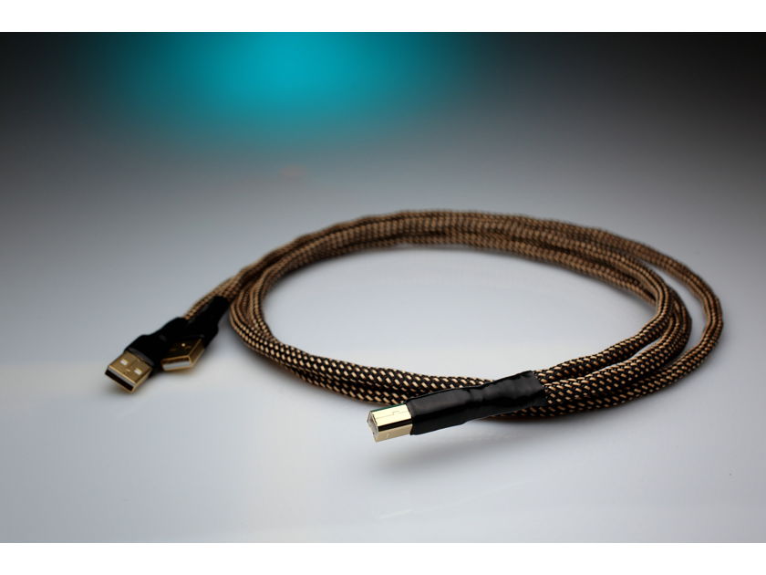 Pure Solid Silver USB  Interconnect cable 1m by Lavricables