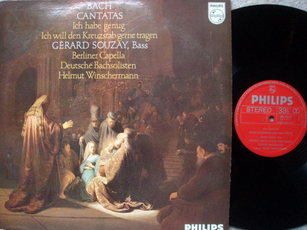 Philips / SOUZAY, - Bach Cantatas BWV.56& 82, MINT, Ear...