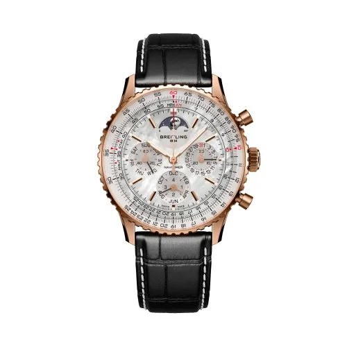 Navitimer B19 Chronograph 43 Perpetual Calendar Red Gold / MOP / Japan