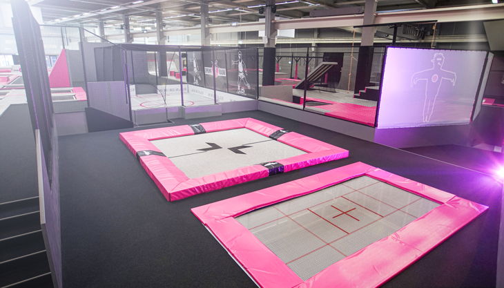 Kindergeburtstag Im Trampolinpark Sprung Raum Kiel