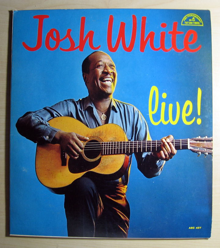 Josh White - Live! - Original Mono  - 1961 ABC-Paramoun...
