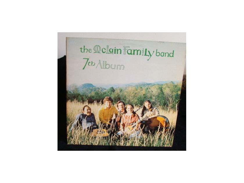 The Mclain Family Band - 7th Album Lp Bluegrass Music Near Mint