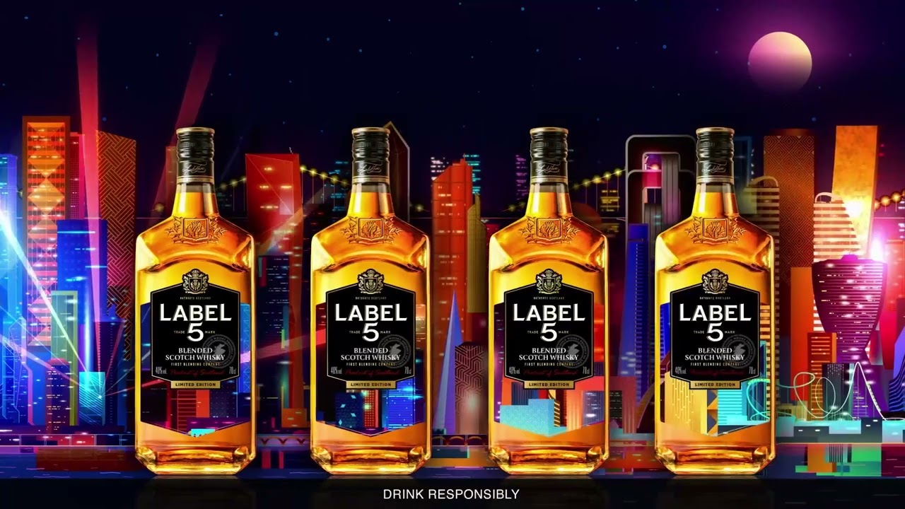 Scotch Whisky Brand Label 5 Taps Into AI For Package Design