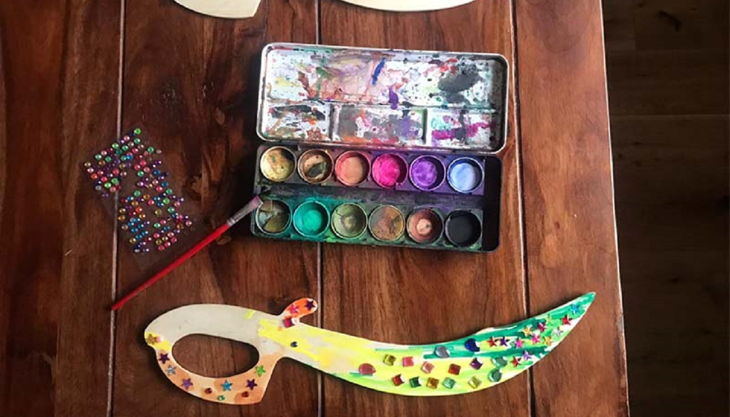 piratengeburtstag sabel basteln