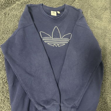  Blue Adidas Vintage Sweater
