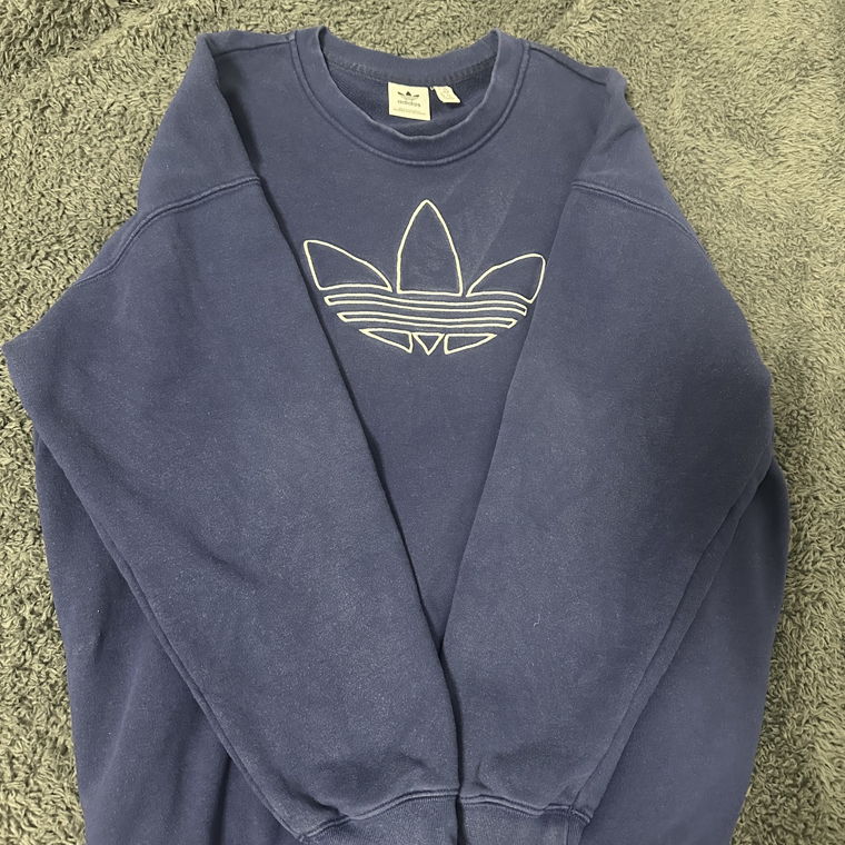  Blue Adidas Vintage Sweater