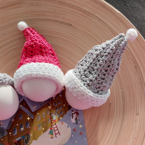 Haakpatroon Mini kerstmuts