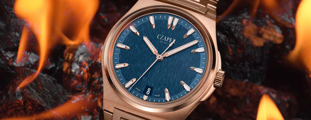 Introducing the Czapek Antarctique Mount Erebus Deep Blue: A Luxurious Gold Edition of the Iconic Sports Watch | Chrono 10:10