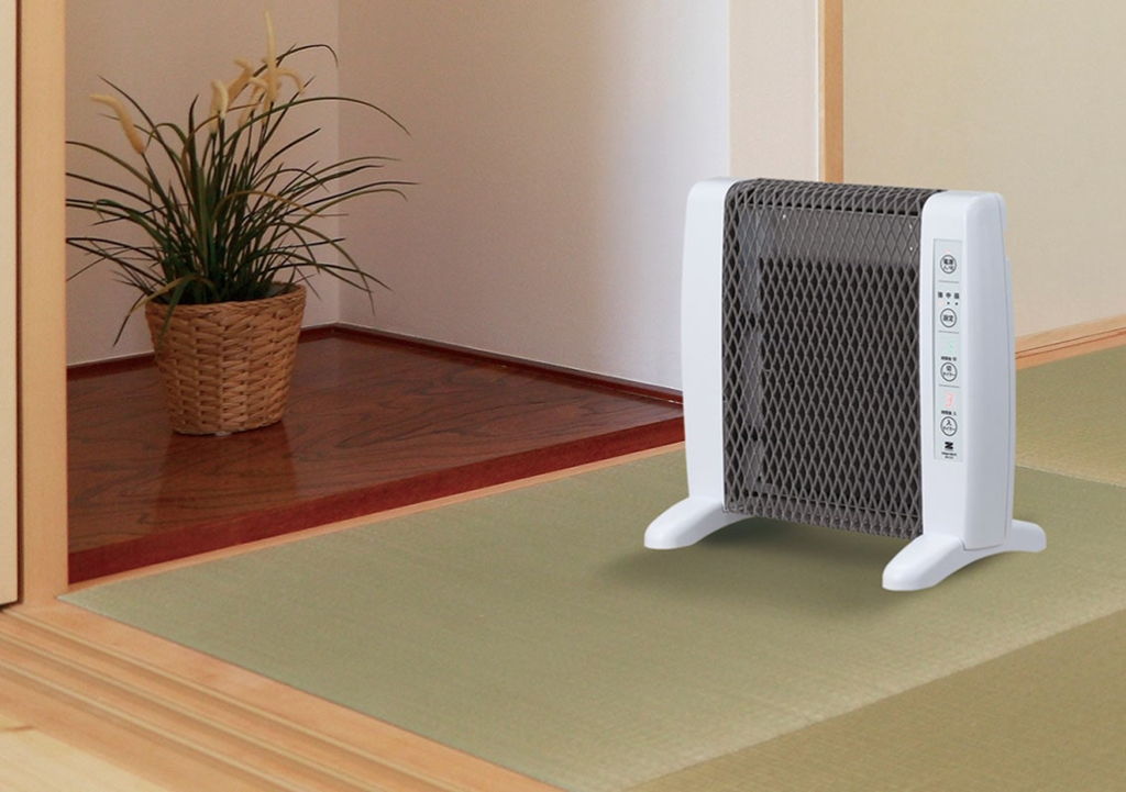 ゼンケン アーバンホットS RH-510 遠赤外線ヒーター 和室での使用イメージ