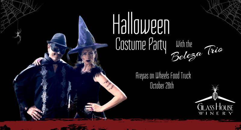 Annual Costume Party with the Beleza Trio - Live Music @ Glass House Winery