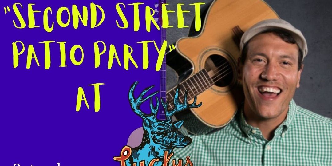 "2nd Street Patio Party" Live Music in Roosevelt Row featuring WillfromBrazil at Luckys Indoor Outdoor promotional image
