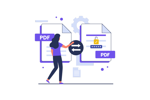 PDF unlocking process