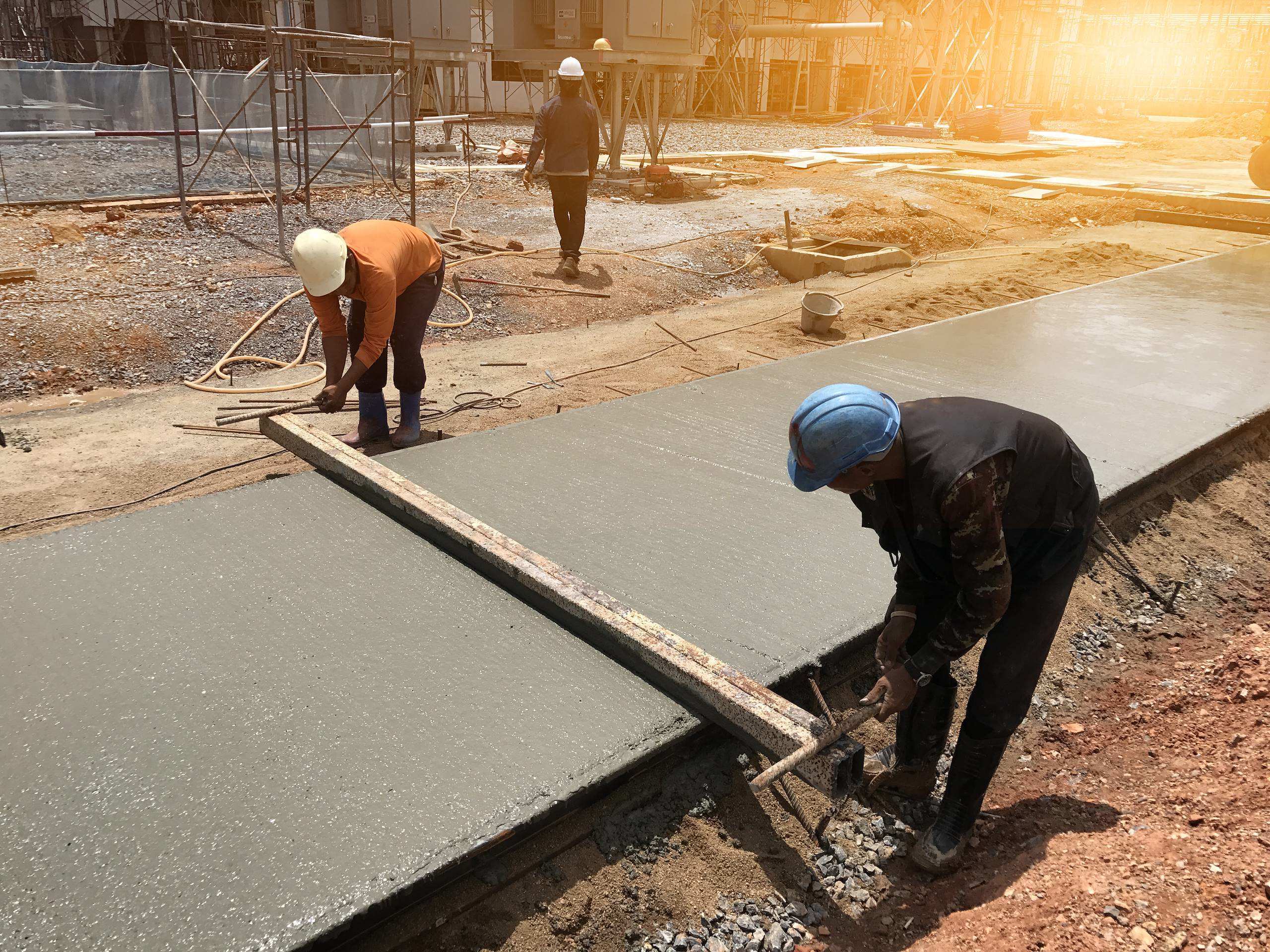 Setting Posts in Concrete