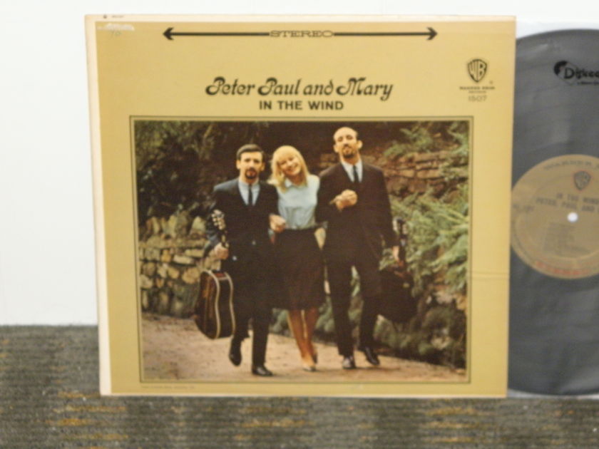 Peter.Paul and Mary - "In The Wind" WB 1507 Gold "Vitaphonic"