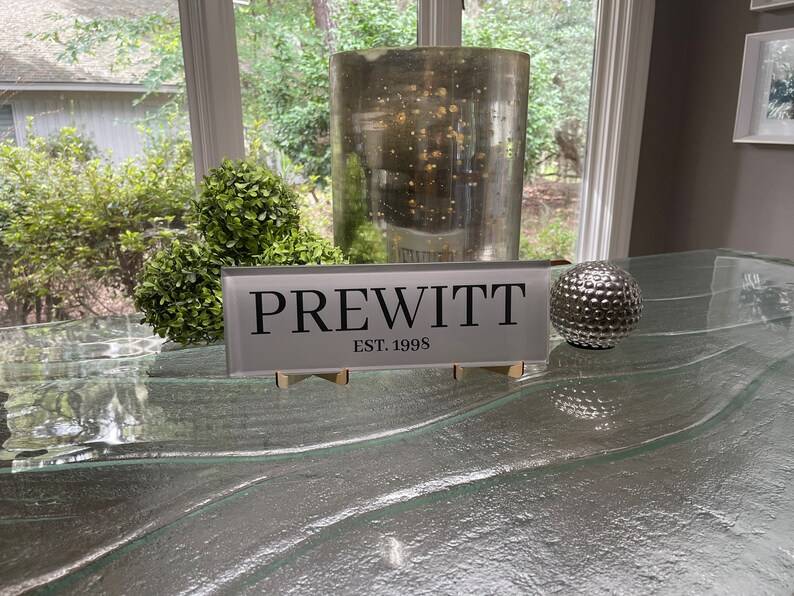 laser engraved Glass signs 04